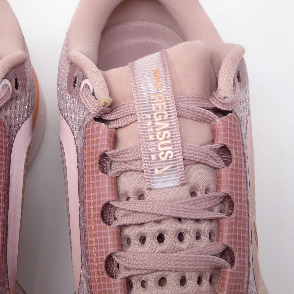 NEW Nike Womens Pegasus Premium Running Shoes Pink Metallic Rose Gold 8 - Picture 4 of 10